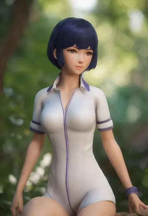 Hinata full sexy body , short hair,8k ultra