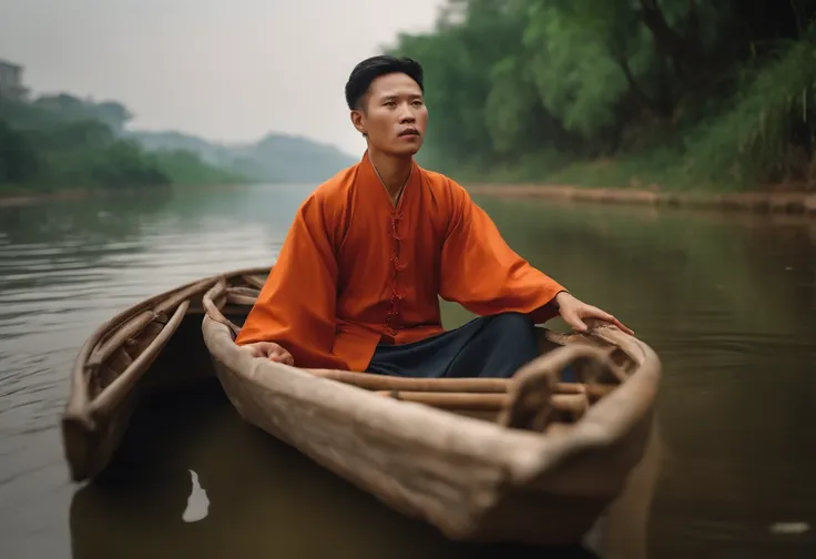 Li Wei was a young fisherman who lived on the banks of the river.