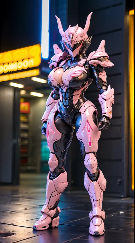 (nsfw:0.5), KAMEN RIDER DRAGON, HUGE BOOBS, BATTLE ARMOR FULL SUIT, (CLEAVAGE), TRANSPARANT, TALL LEGS, STANDING, THICK BODY, MUSCLE ABS.