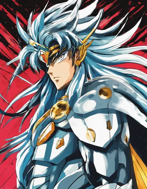 Shiryu cavaleiro de saint seiya anime saint seiya cabelo longos pretos