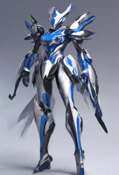 Elania Haywind，Highest image quality，Outstanding details，超高分辨率，（Fidelity：1.4）, Favor the details，closeup cleavage，The background is a scene of a cosmic celestial body，High-tech dragon knight mech，He has a delicate and beautiful face，（（Blue-white flying sem...