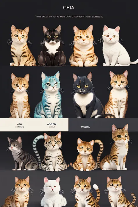 Claro, you can create a command prompt for Sea AI based on the thumbnail description. Here is a command prompt for Sea AI:

```
Generate an image representing the cover of a video titled "The Charm of Differences: Featured Cat Breeds". The image should dep...