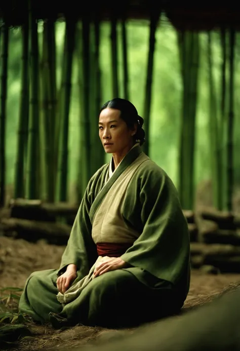 Crouching Tiger, Hidden Dragon stills，bamboo forrest，Hanging Weia