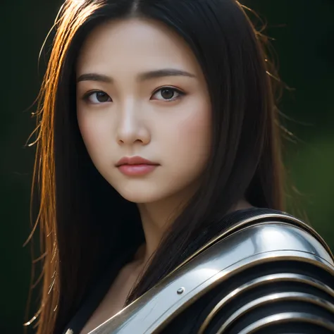 (photo realistic:1.4), (hyper realistic:1.4), (realistic:1.3), (smoother lighting:1.05), (increase cinematic lighting quality:0.9), 32K, 1Japanese choibusu girl,20yo girl, she wears SAMRAI armor,she has SAMRAI sword,realistic lighting, backlighting, light ...