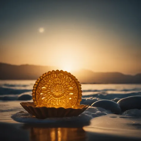 themoon, Moon cake, Mid-Autumn Festival, partially underwater shot, polar opposites, high detail, Romanticism, god rays, ray tracing, UHD, retina, masterpiece, ccurate, anatomically correct, super detail, high details, high quality, award winning, best qua...