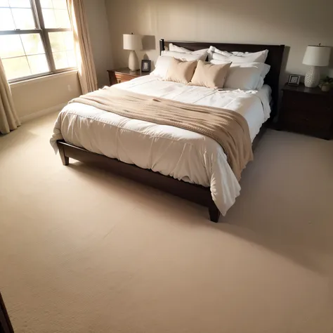 master bedroom carpet with FINAL TOUCHES