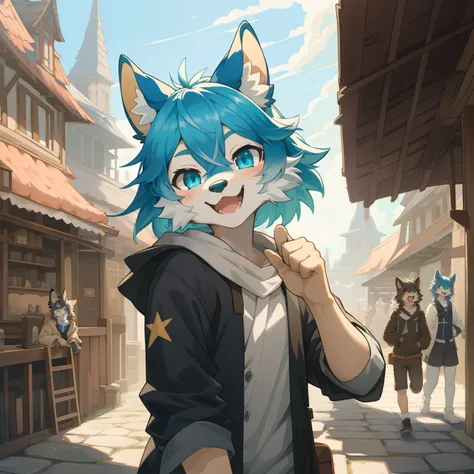 super high resolution, detailed background, World Heritage Site, 6+boys, 6+girls, Happy, joyful, absurdres(highly detailed beautiful face and eyes)perfect anatomy(Photos of solo travelers)(kemono, furry anthro),