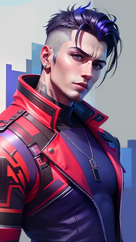 Change background cyberpunk handsome boy realistic face,8k ultra realistic