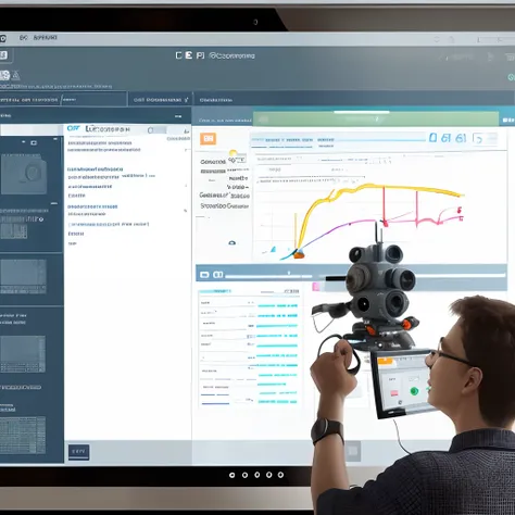 Designing and precommissioning and commissioning artificial  intelligent software user interface