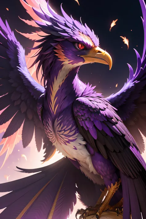 Purple Phoenix up close