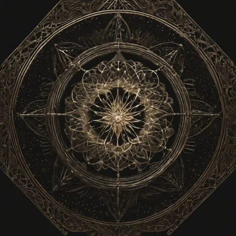 self-transcendence, sacred geometry, flower of life, ascension, mountain peak, merkaba