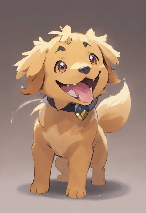 dog, smiling, dark type,poison type