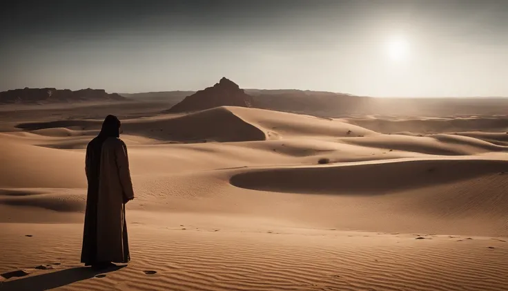 The art of horror drama, Alien universe，Barren desert，Arabic style