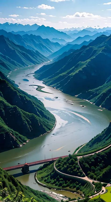 Chinas great rivers and mountains