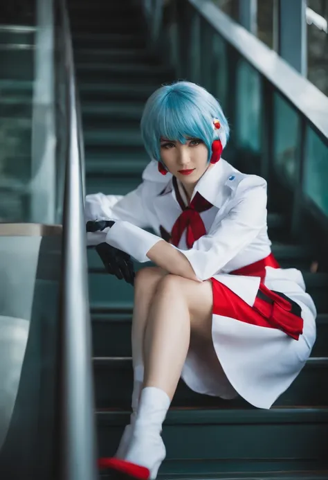 rei ayanami cosplay, linda