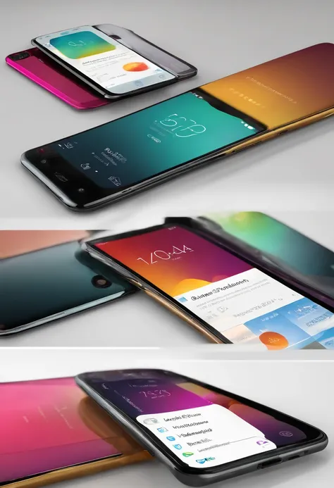 Smartphone design PNG