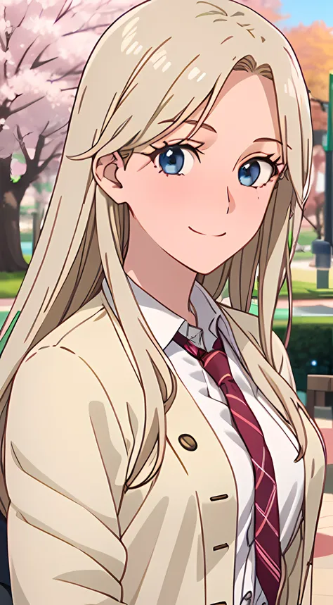 ((masterpiece, best quality, highres, UHD, perfect pixel, depth of field, 4k, RTX, HDR))), 1girl, single, solo, beautiful anime girl, beautiful artstyle, anime character, ((long hair, parted bangs, blonde hair)), ((blue eyes:1.4, rounded eyes, realistic ey...