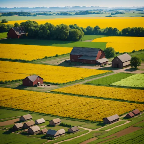 a bountiful harvest bounty,abundant fruits and vegetables,rustic farmhouse,overflowing baskets,lush fields,sun-drenched,ripe and juicy,delicious bounty,grain-filled barn,sturdy wooden crates,freshly picked produce,farmers market,celebration of abundance,pi...