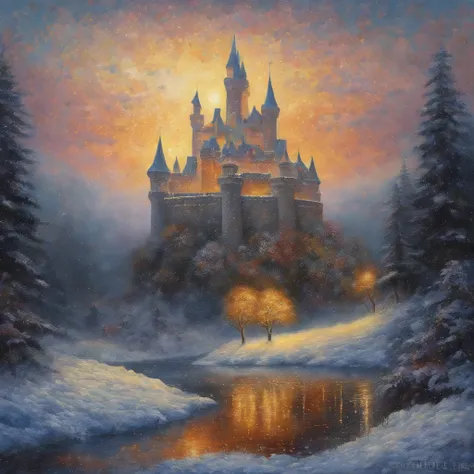 The Castle of Eternal Snow, masterpiece, best quality