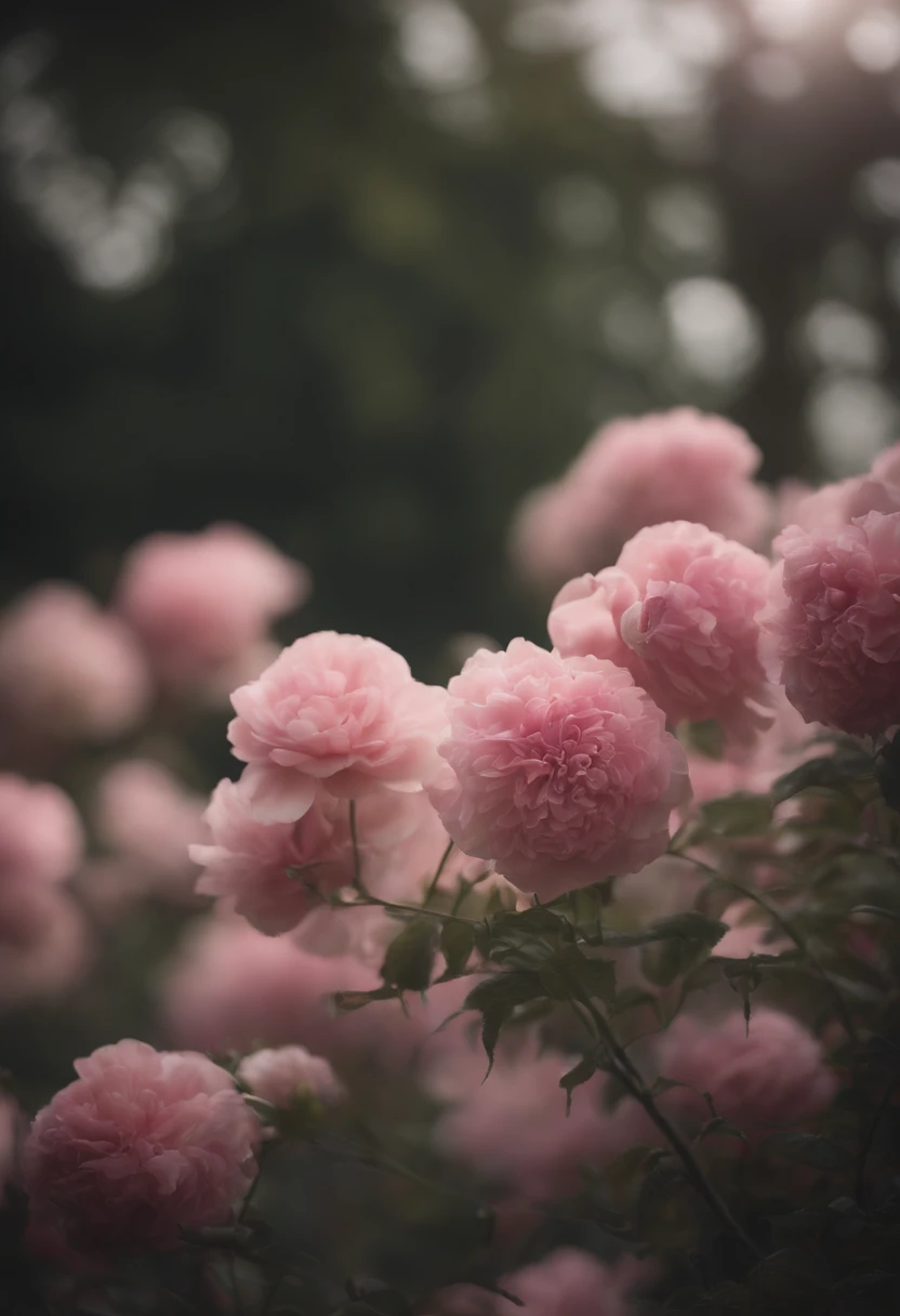 Pink Garden Flower Wallpaper