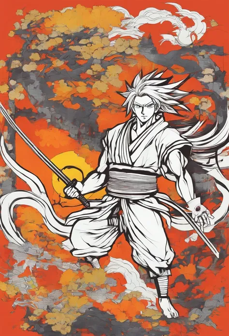 MIYAMOTO MUSASHI TENDO UM ENCONTRO COM O NARUTO E O GOKU