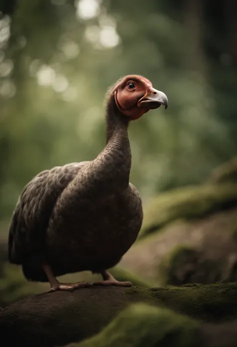 retrato de dodo realista