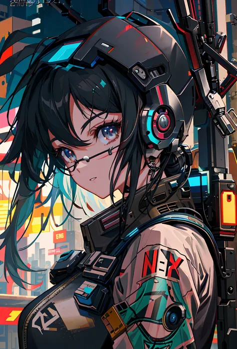 Anime girl wearing gun and helmet in the city, Digital cyberpunk anime art, style of anime4 K, Best anime 4k konachan wallpaper, cyberpunk anime girl mech, cyberpunk anime girl, digitl cyberpunk - anime art, anime cyberpunk art, cyberpunk anime art, Anime ...