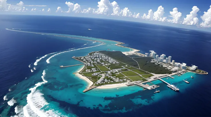 Plane landing in Bermuda triangle