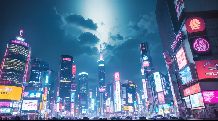 Close-up of the city with neon sunset in the background, Synthwave City, vaporwave city, Synthwave aesthetics, Neon City in the background, Background of Neo Tokyo, Neon metropolis in the background, Futuristic urban background, cyberpunk aesthetics, The c...