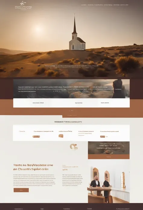 (website for church:2), web page, baptist church, html page, landing page, main page, website, header, footer