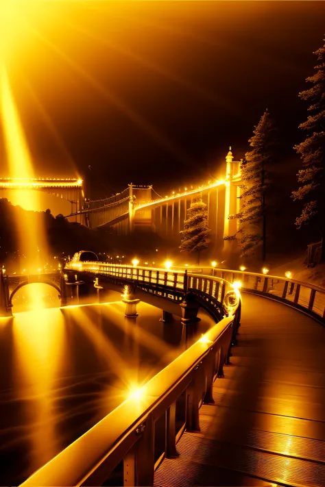 Golden Bridge, Bridges made of gold