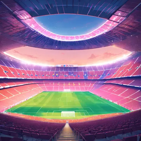 Camp Nou Stadium , 2D , foto lateral , Do tribunal, realista, FCB, De dentro,