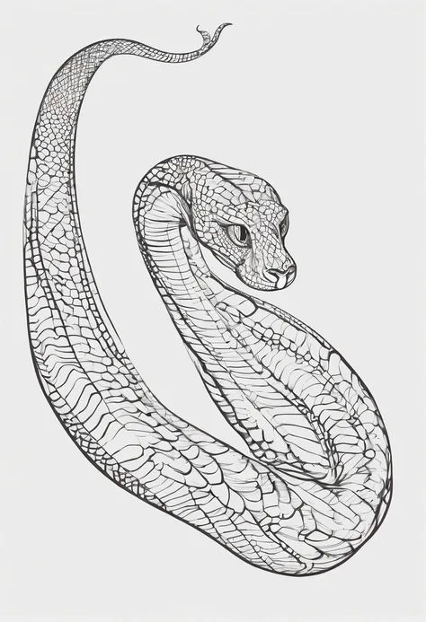 Una serpiente