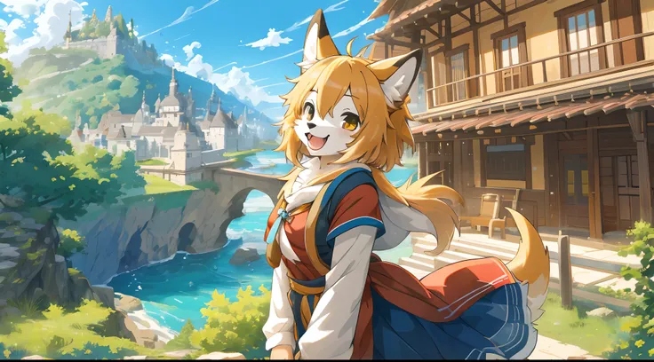 super high resolution, detailed background, World Heritage Site, 6+boys, 6+girls, Happy, joyful, absurdres(Photos of solo travelers)(kemono, furry anthro),