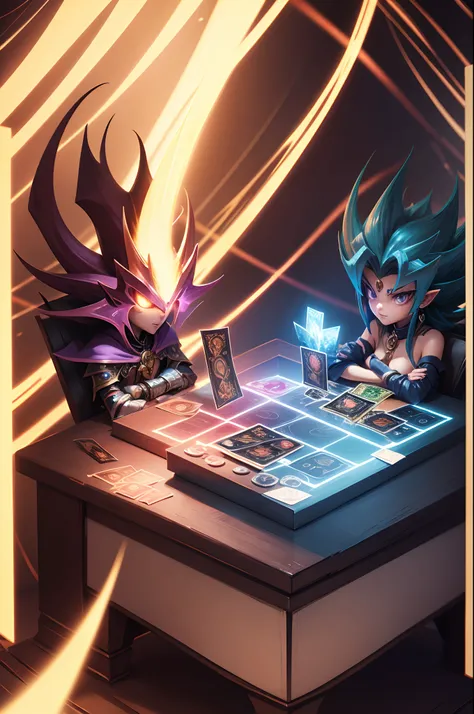 Card game concept art Yugioh