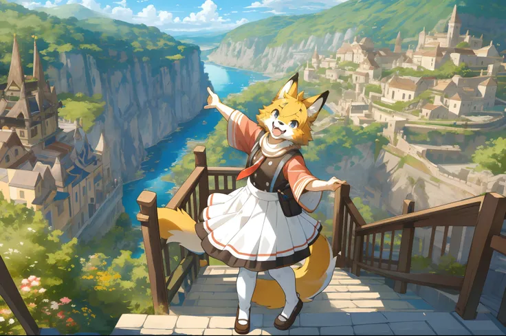 super high resolution, detailed background, World Heritage Site, 6+boys, 6+girls, Happy, joyful, absurdres(Photos of solo travelers)(kemono, furry anthro),