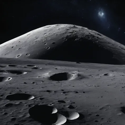 Master Parts、Superior Quality、superior image quality、The 8k quality、Beautiful pictures of the starry sky、magnifica、Arched Milky Way:1.25、Alafed view of Earth from the lunar surface:1.25, Lunar surface, space photo, on the moon, moon background, moon backgr...