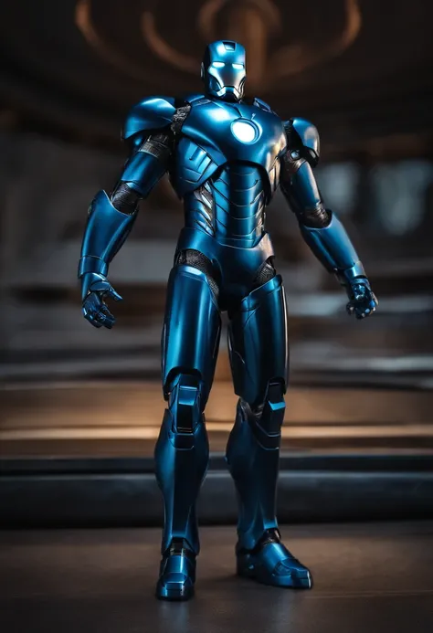 Blue Iron Man