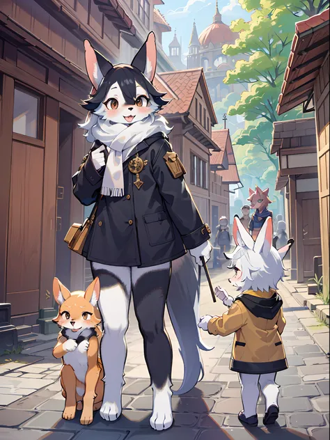 super high resolution, detailed background, World Heritage Site, 6+boys, 6+girls, Happy, joyful, absurdres(Photos of solo travelers)(kemono, furry anthro),