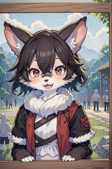 super high resolution, detailed background, World Heritage Site, 6+boys, 6+girls, Happy, joyful, absurdres(Photos of solo travelers)(kemono, furry anthro),