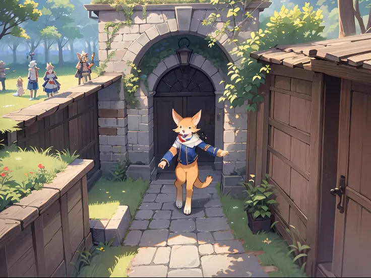 super high resolution, detailed background, World Heritage Site, 6+boys, 6+girls, Happy, joyful, absurdres(Photos of solo travelers)(kemono, furry anthro),