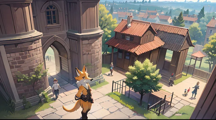 super high resolution, detailed background, World Heritage Site, 6+boys, 6+girls, Happy, joyful, absurdres(Photos of solo travelers)(kemono, furry anthro),