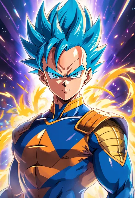 (best quality,Altas),(Realistic:1.37),Vegeta vestindo um terno,Vegeta wearing sunglasses,Vegeta em Dragon Ball Universe,Vegeta em traje formal,Vegeta in a ballroom,Vegeta participando de uma festa,vestindo um terno preto,carrying a serious expression,confi...