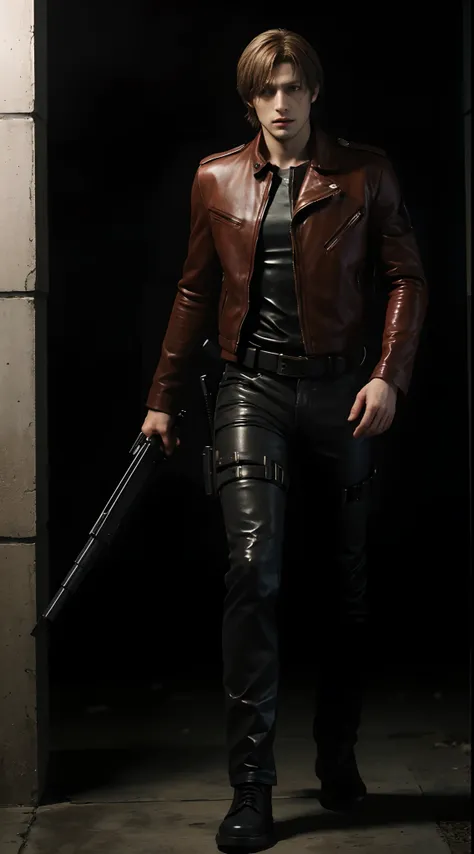 Resident evil, Leon Scott Kennedy, gorgeous Leon scottt kennedy, full body