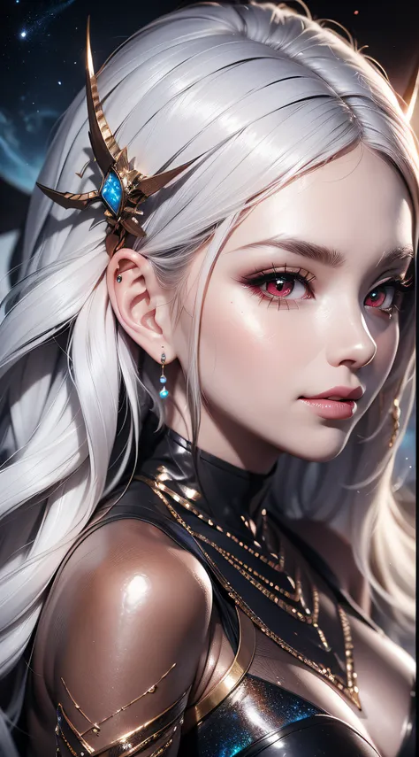 (simple hands:0.5)+(detailed hands:0.7), (masterwork), (best quality), white hair, dragon eyes,1girl, pale skin, white hair, red...