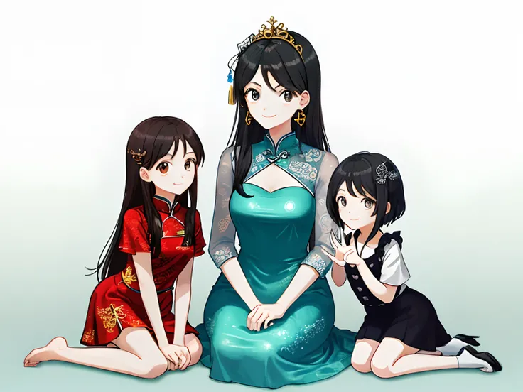 natta，Two beautiful and lovely daughters(A 10-year-old，A 6-year-old)Participated in a family sharing session，They were all happy，They all said they would like to participate next time。Please add emoticons and gestures，chineseidol