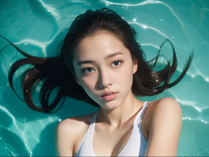 Beautuful Women、18year old 、body shot、under the water、swimming pools、swim wears