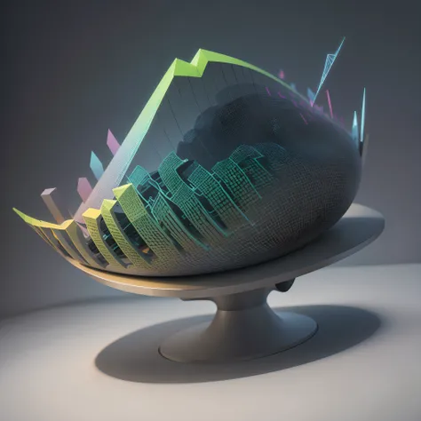 Engaging 3D visualization featuring stunning graphs