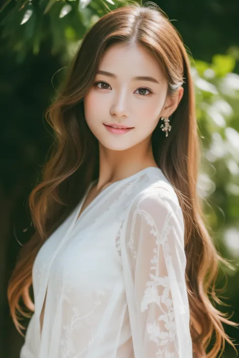 (((​masterpiece))), top-quality, Extremely detailed, Detailed background, Very beautiful girl, japanese, 16 yo,  Detailed face, Solo, smile, (Full body:1.3), (random hairstyles :1.2), (Young Face), (Perfect body:1.1), blouse, Summer, in 8K, Wallpaper, amaz...