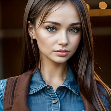 A photo of a Woman eating food, Fully Clothed:1.2, clothing, wearing clothes, SFW, ((Sophie Mudd:1, Sarah Stephens:0.9)) (Ultra Detailed, 8K, Highly Detailed, Ultra realistic, photo, photo realistic, masterpiece, sharpe, hyperrealistic, detailed eyes) ((sk...